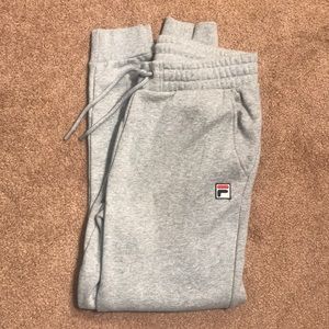 Fila joggers.